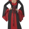 California Costumes Fairytales Womens Dark Red Hooded Robe Costume