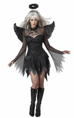 California Costumes Womens Gothic Fallen Angel Costume