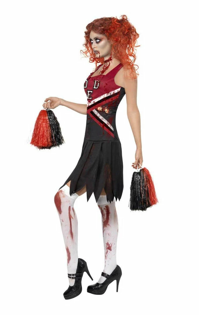 Smiffys Horror Cheerleader Costume American / USA 2 Smiffys Horror Cheerleader Costume American / USA