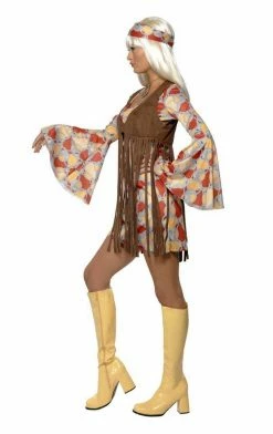 Smiffys Womens 1960s Hippy Costume All Decades /Era Costumes