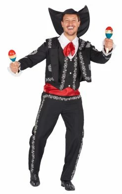 Generic Mens Mexican Day Of The Dead Costume