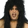Smiffys Alice Cooper Black Wig Music & Pop/Rock Stars