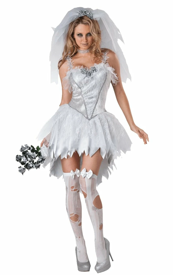 InCharacter Costumes Womens Bloodless Bride Halloween Costume Wedding 1 InCharacter Costumes Womens Bloodless Bride Halloween Costume Wedding