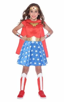 Generic Superheroes Childrens Classic Wonder Woman Costume