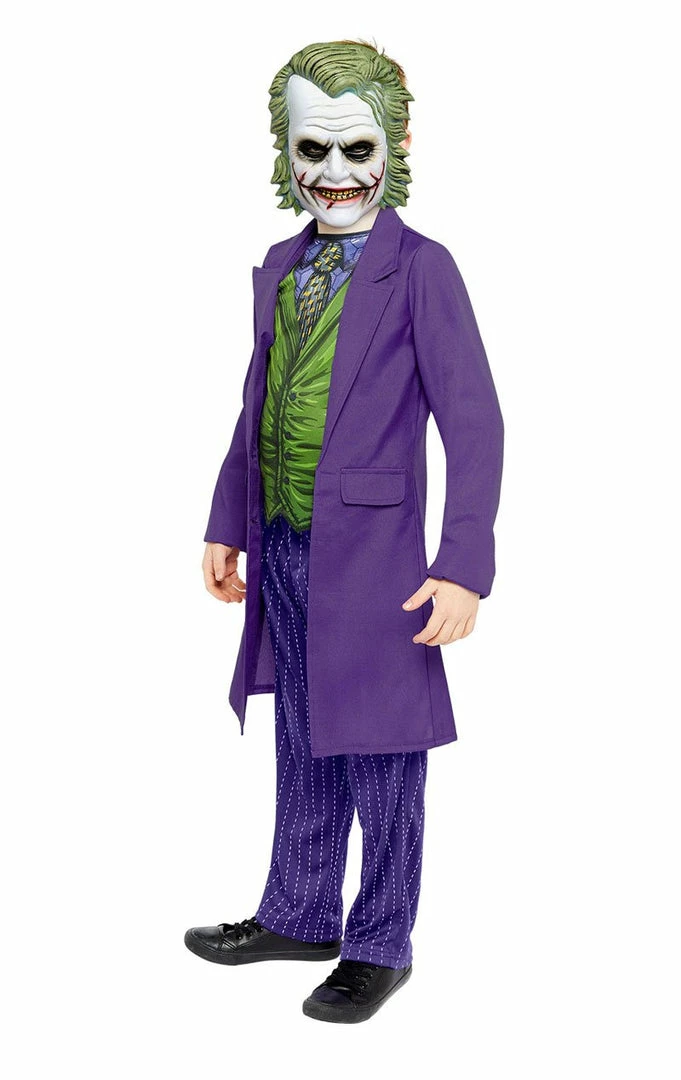 Generic Childrens Heath Ledger The Joker Costume 2 Generic Childrens Heath Ledger The Joker Costume