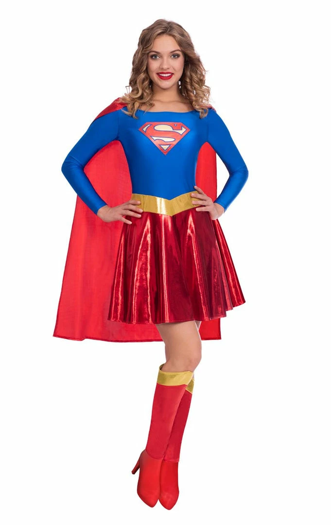 Generic Cosplay & Comic Con Classic Supergirl Costume 1 Generic Cosplay & Comic Con Classic Supergirl Costume