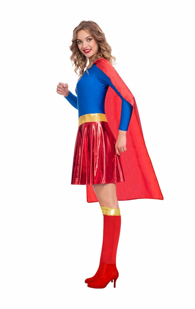 Generic Cosplay & Comic Con Classic Supergirl Costume 2 Generic Cosplay & Comic Con Classic Supergirl Costume