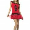 Rasta Imposta Crayons Crayola Ruby Glitter Costume