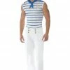 Smiffys Mens Fever French Sailor Costume Military