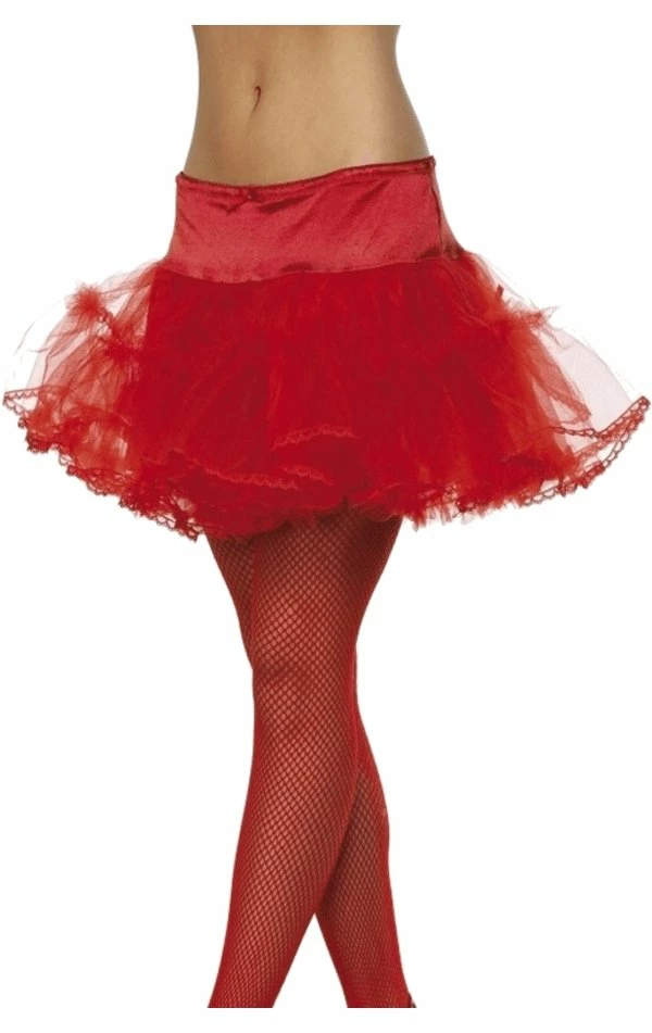 Smiffys Carnival Tulle Red Petticoat 1 Smiffys Carnival Tulle Red Petticoat