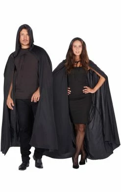 Generic Unisex Black Hooded Cape Game Of Thrones
