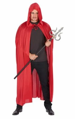 Generic Unisex Red Hooded Cape Fairytales