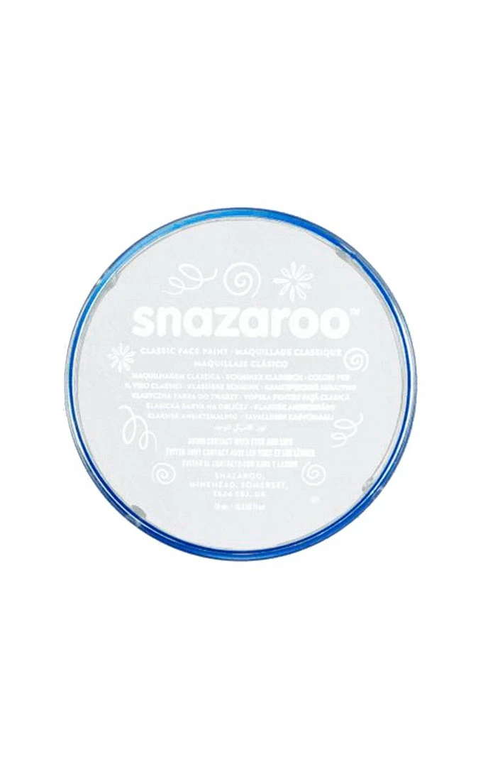 Bristol Novelty White Snazaroo Face Paint Aliens 1 Bristol Novelty White Snazaroo Face Paint Aliens